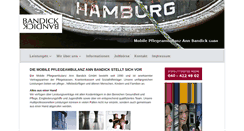Desktop Screenshot of mobile-pflegeambulanz.de