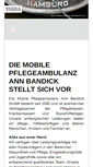 Mobile Screenshot of mobile-pflegeambulanz.de